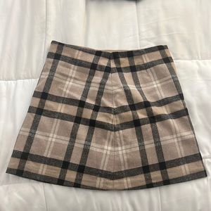 Wilfred patterned mini skirt